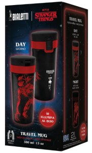 BIALETTI Borraccia Stranger Things Glow BOX